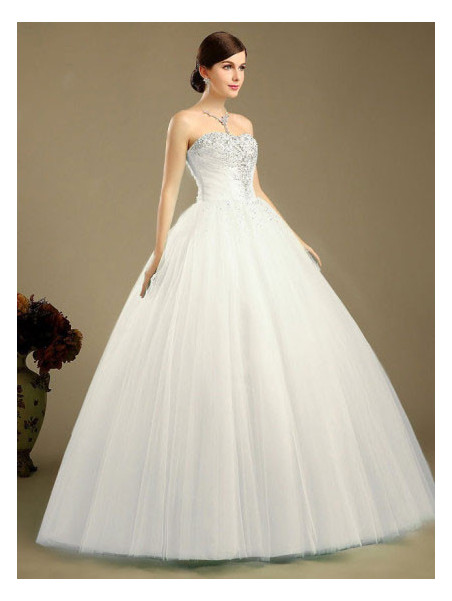 Robe Bustier Majestueuse - Blanche