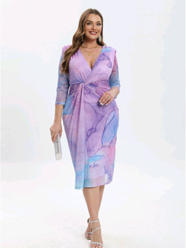 Robe Colorée Elégante Aquarelle