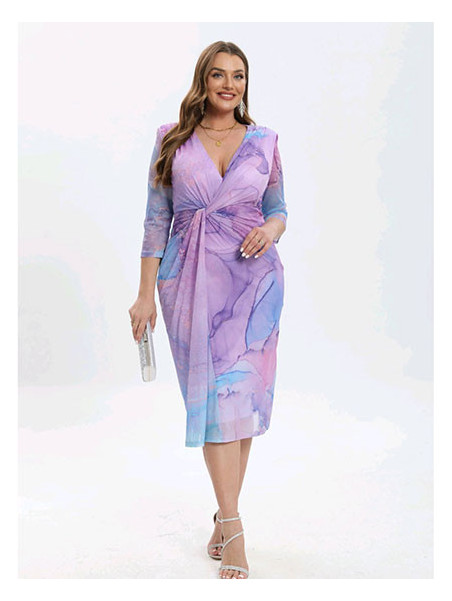 Robe Colorée Elégante Aquarelle