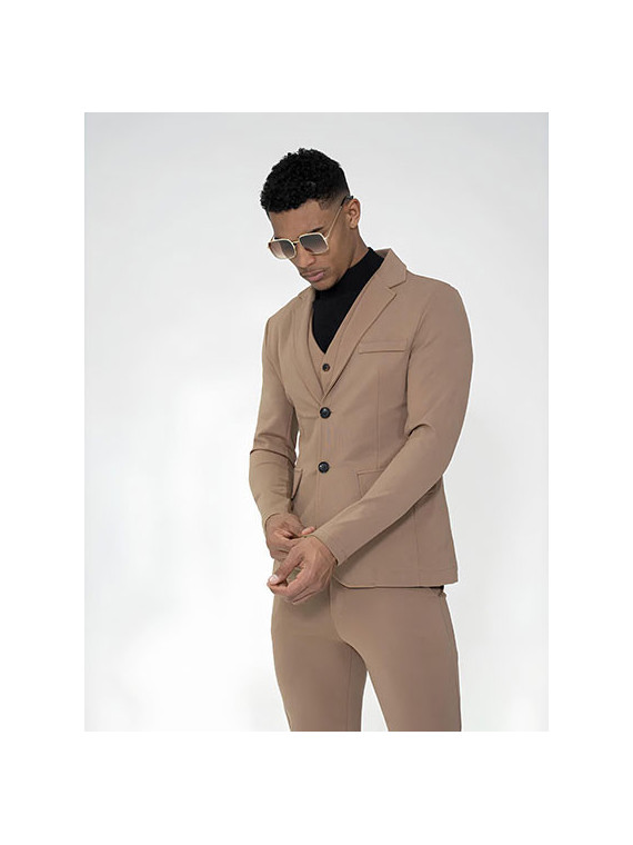Veste Tailleur Homme Coupe Ajustée