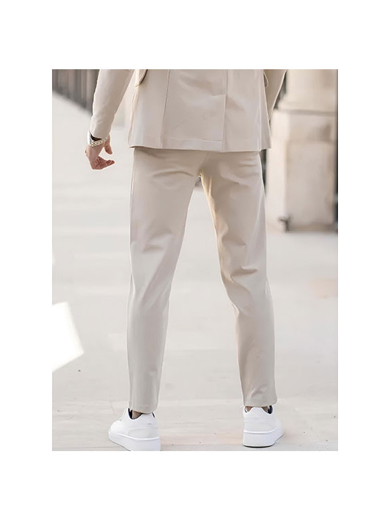 Pantalon Chino Homme Coupe Ajustée