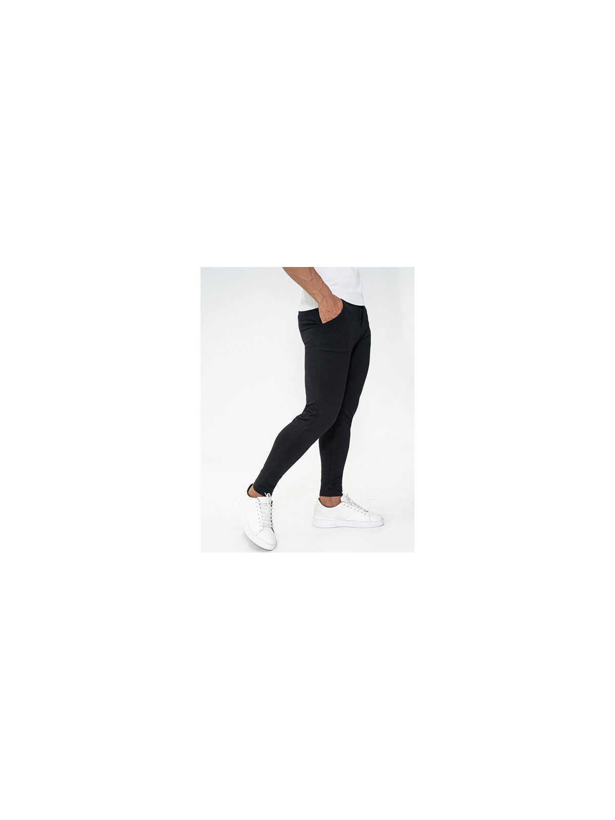 Pantalon Tendance Coupe Ajustée