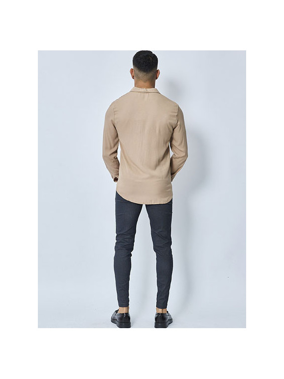 Chemise Élégance Décontractée - Beige